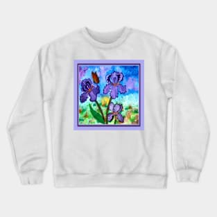 Iris at Sunrise Crewneck Sweatshirt